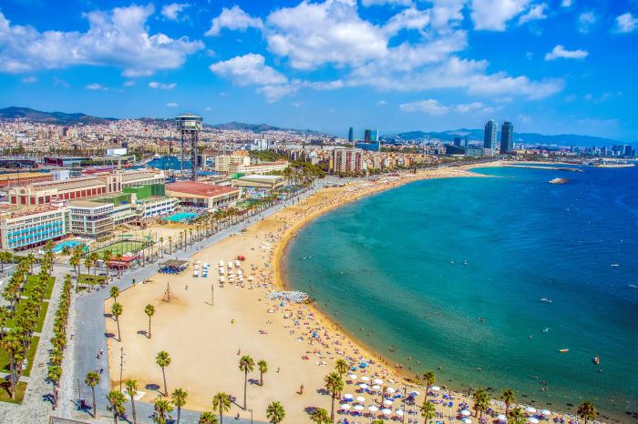 Barcelona beach