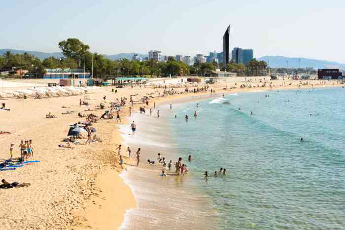 Barcelona beach